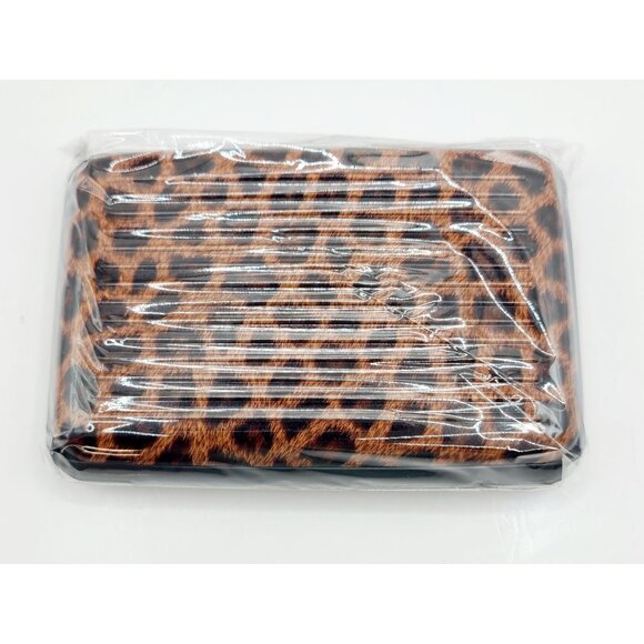 RFID Blocking Credit Card Holder Pocket Purse Case Security Wallet US Leopard - Picture 1 of 5